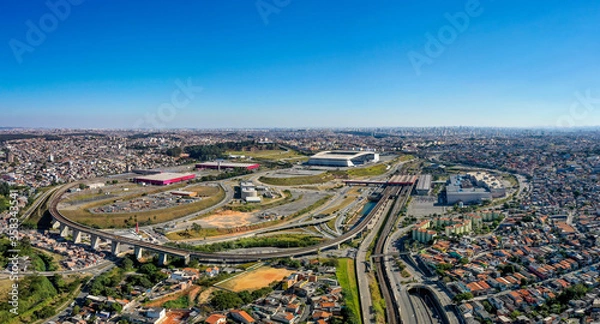 Obraz Estação, Shopping e estádio em Itaquera 2