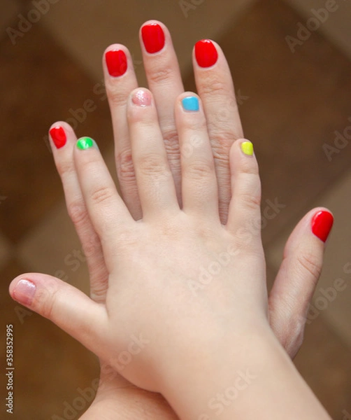 Obraz manicure
