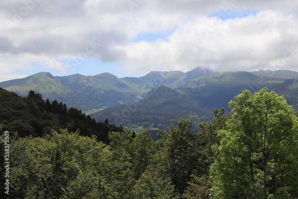 Obraz paysages d'Auvergne