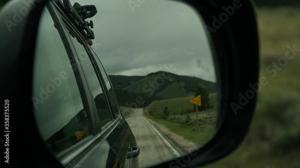 Obraz driving on the road