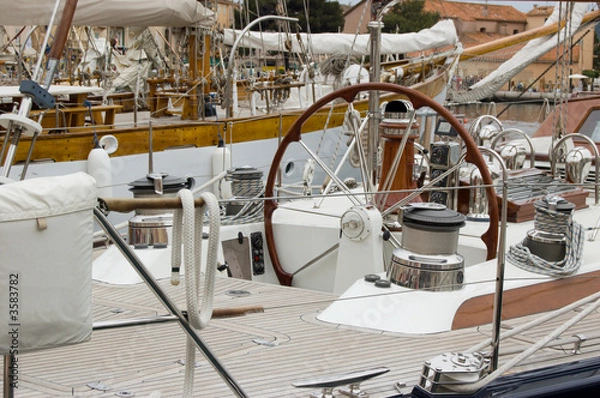 Obraz la barre du Yacht