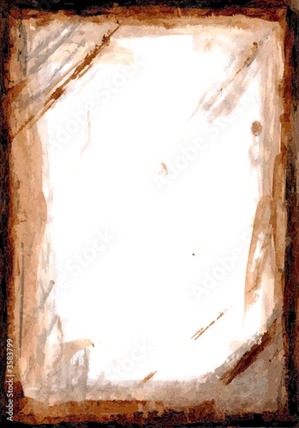 Fototapeta Grunge Vector Border