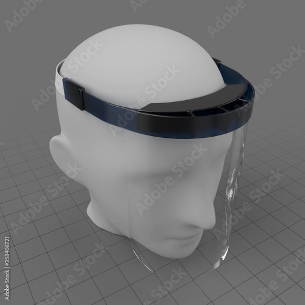 Fototapeta Osłona twarzy