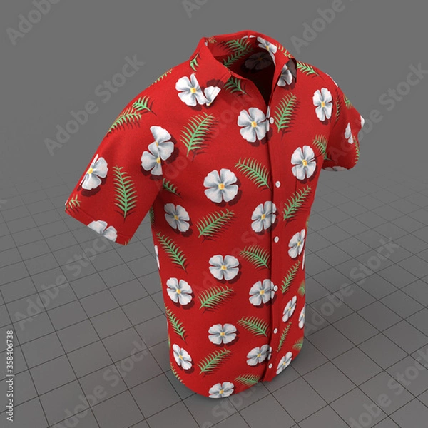 Fototapeta Koszula hawajska