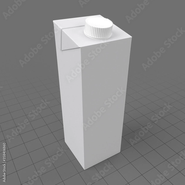 Fototapeta Karton na napoje