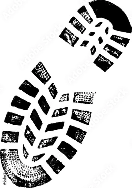 Obraz Vector Bootprint