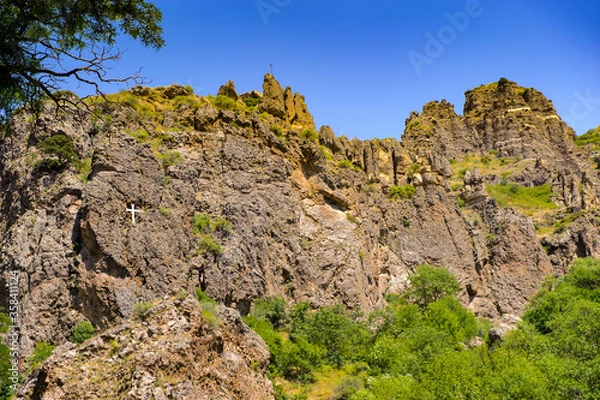 Fototapeta It's Rocks in Armenia and beautiful nature