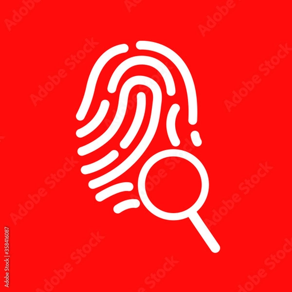 Obraz fingerprint