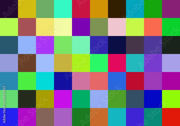 Fototapeta colorful mosaic background from lots of colors (rgb)