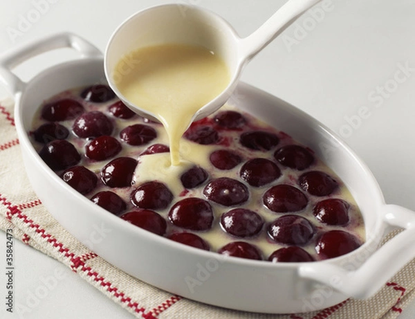 Obraz  clafoutis aux cerises