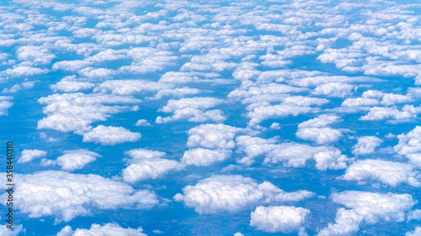 Obraz blue sky with clouds