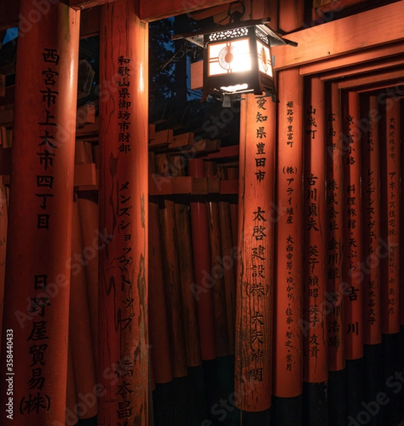 Obraz Old temple in japan