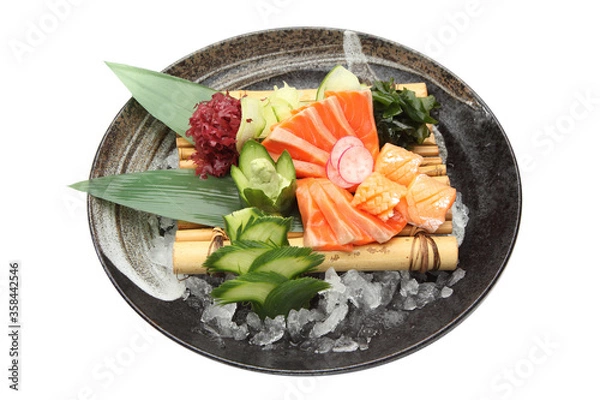 Obraz サーモンの刺身