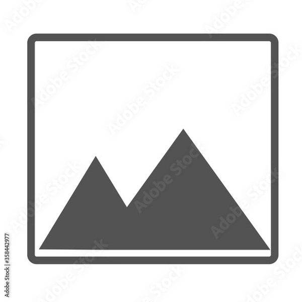 Fototapeta gallery insert a picture photo icon