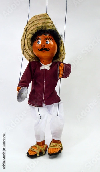 Obraz Mexican puppet isolated - marionette