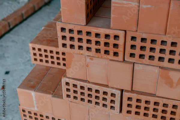 Obraz red brick wall