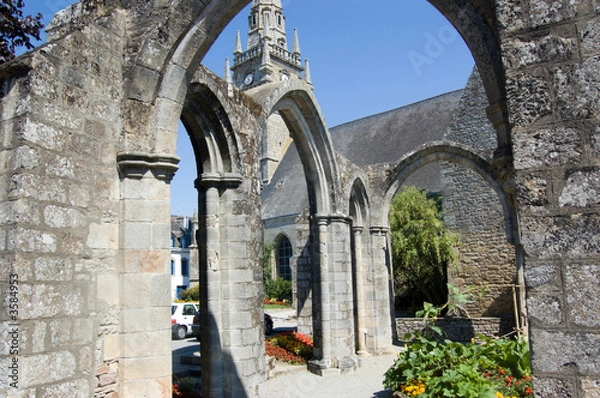 Obraz Eglise en ruine