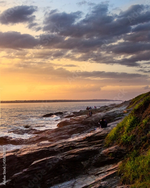 Obraz sunset on the beach
