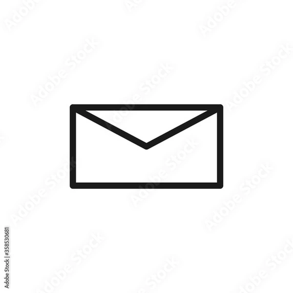 Obraz mail vector design template illustration