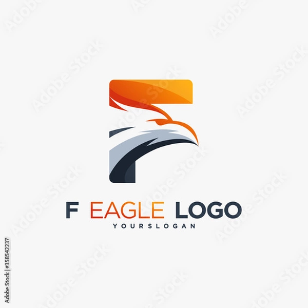 Obraz f eagle icon hawk falcon