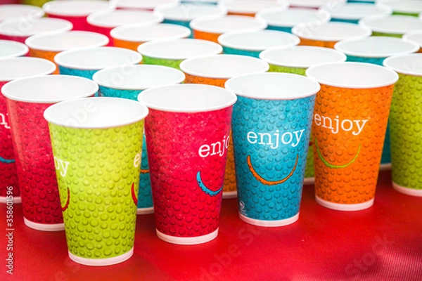 Fototapeta Verres Colorés Enjoy