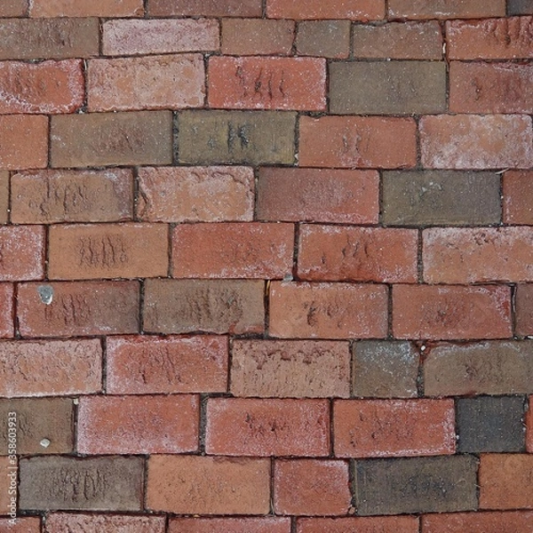 Obraz Red Brick Floor Texture