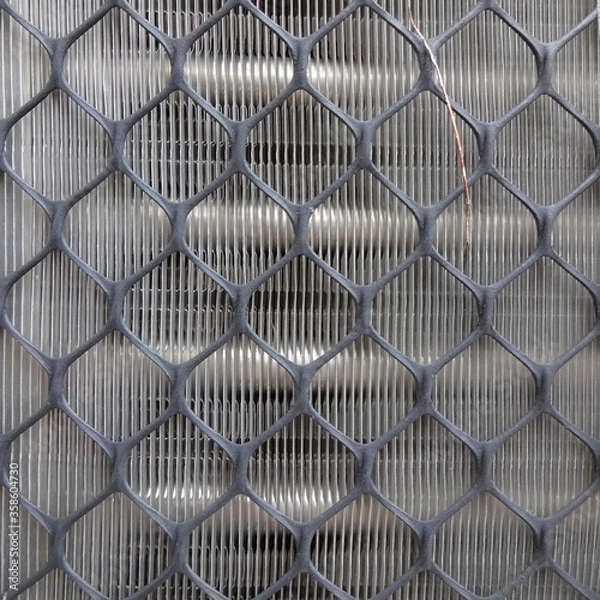 Obraz metal grid background