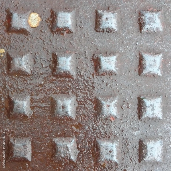 Obraz rusty metal surface