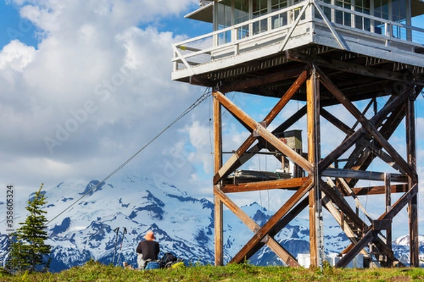 Obraz Mountains in Washington