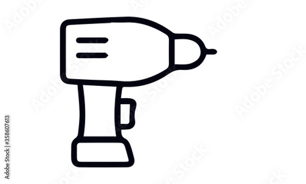 Obraz Work Tools Icons vector design