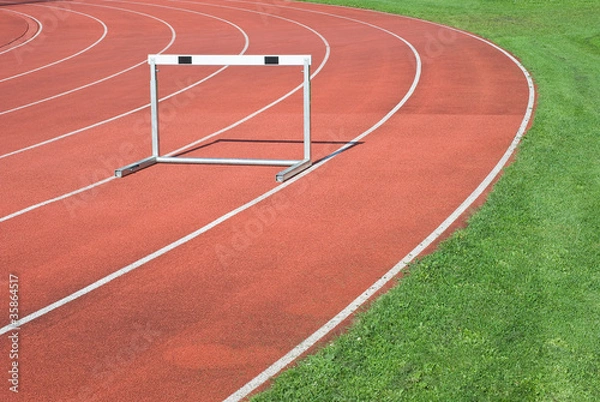 Fototapeta Lekkoatletyka jako symbol determinacji