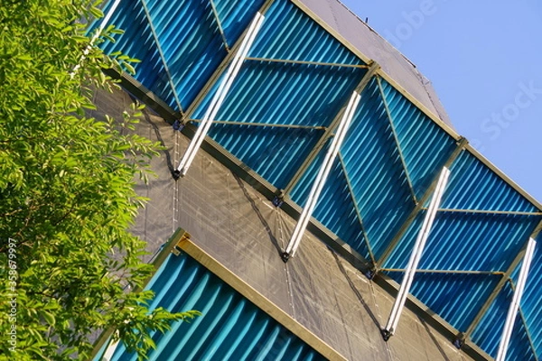 Obraz 2020年6月16日八王子市で撮影：マンション大規模修繕工事現場を撮る4
