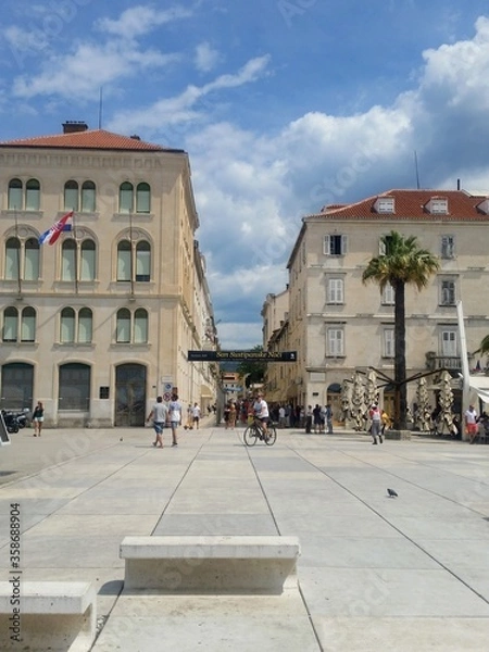 Obraz Una plaza en Split