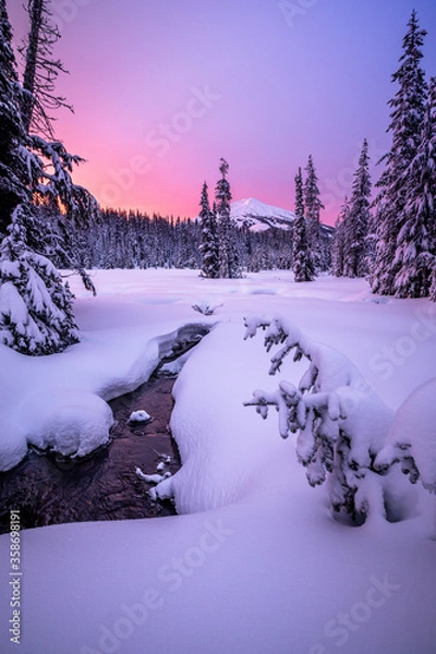 Fototapeta Winter Sunrise