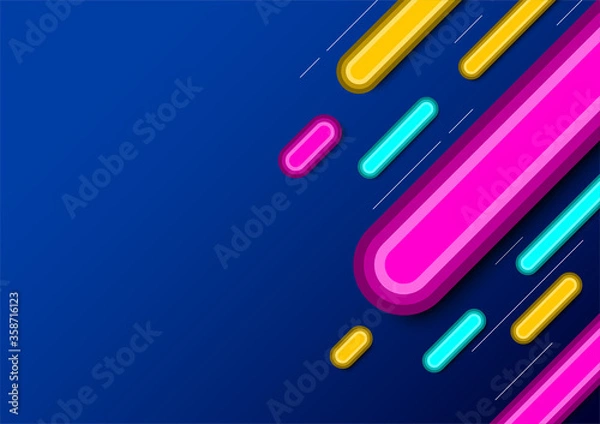 Fototapeta abstract background multicolored stripe