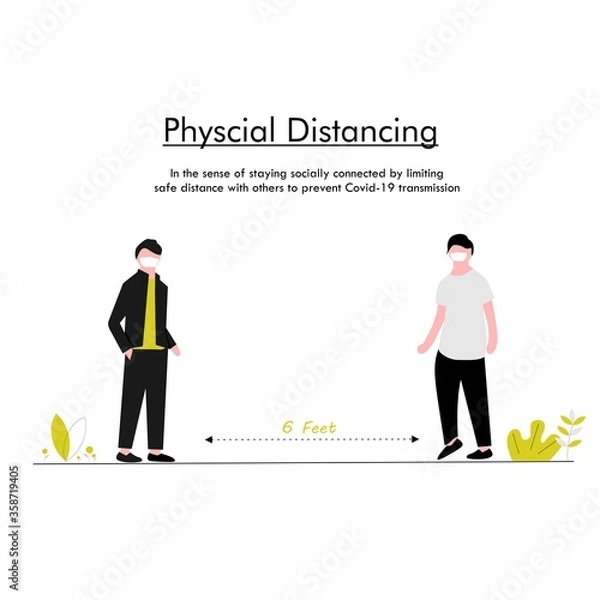 Obraz poster covid 19