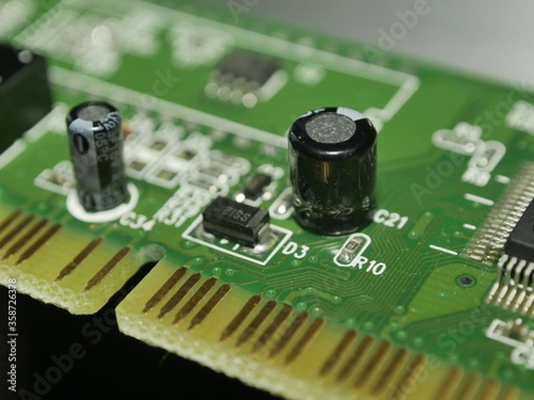 Obraz electronic circuit board
