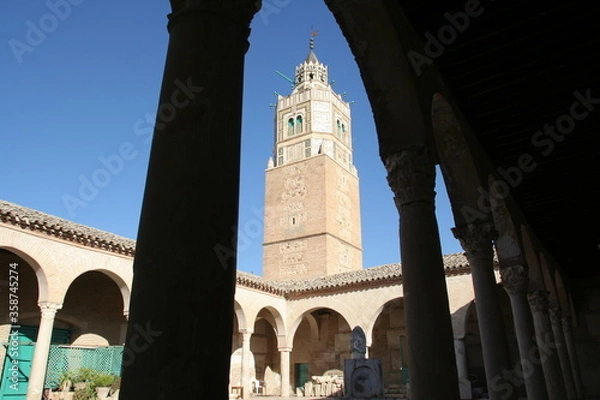 Obraz andalusian mosque in tunisia