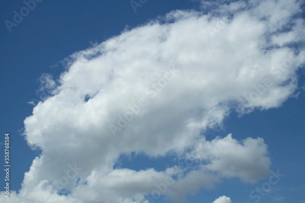 Obraz white clouds in the sky