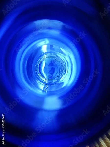 Obraz blue water ripples