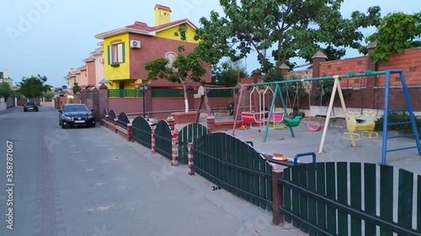 Obraz playground in the park