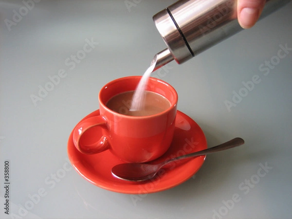 Obraz kaffee gezuckert