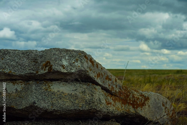 Fototapeta old stone wall