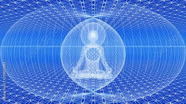 Obraz geometria sakralna