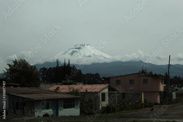 Fototapeta Ecuador Volcano 
