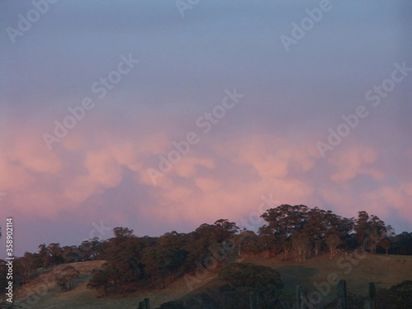 Obraz soft pick clouds