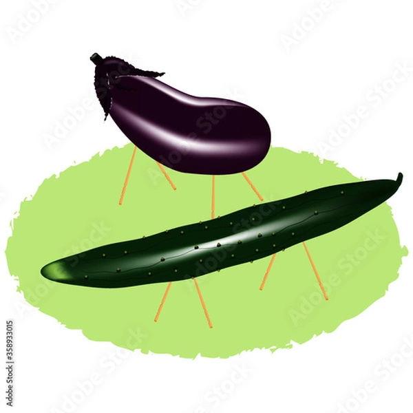 Obraz お盆のお供え物