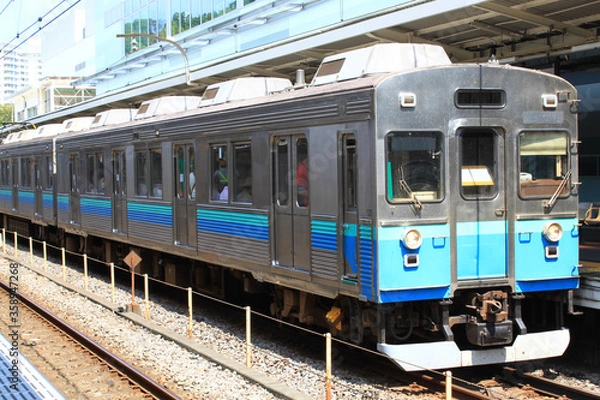 Fototapeta 熱海駅 伊豆急行線