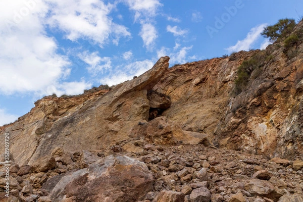 Fototapeta mountainous area in the area of ​​Cejor (Berja)


