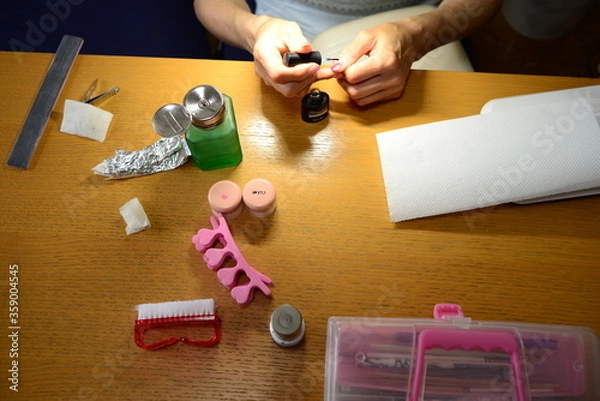 Obraz 爪ネイル風景